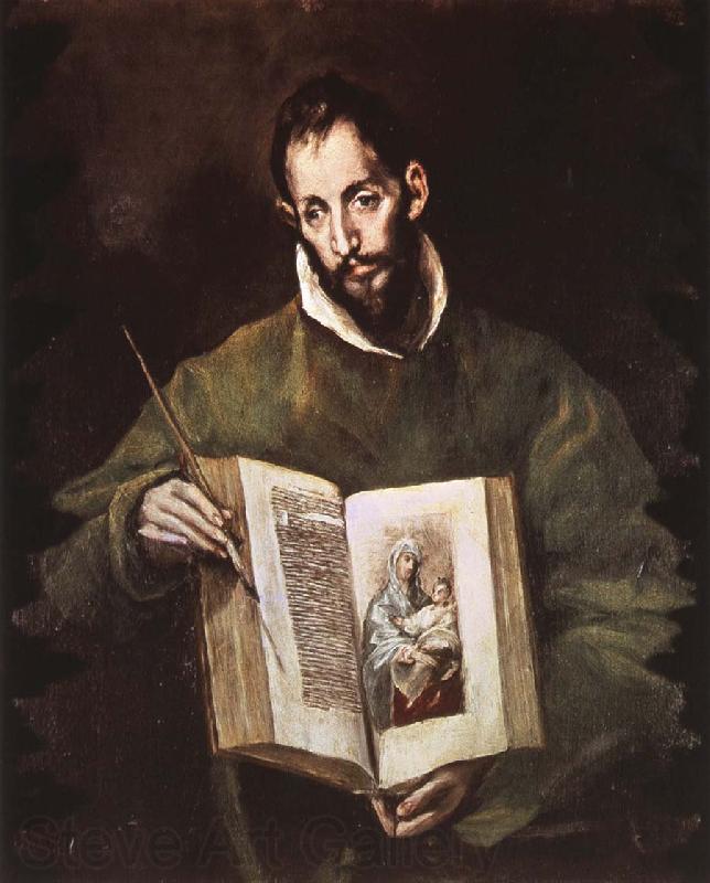 El Greco St Luke